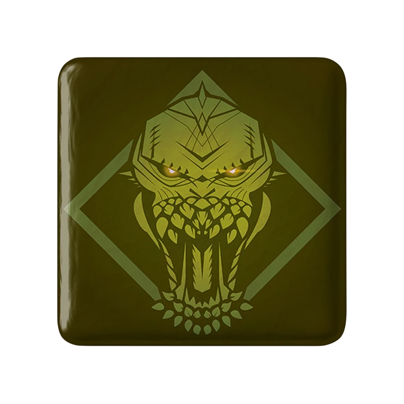 پیکسل خندالو طرح بازی شکارچی هیولا (Monster Hunter) مدل مربعی کد 33229