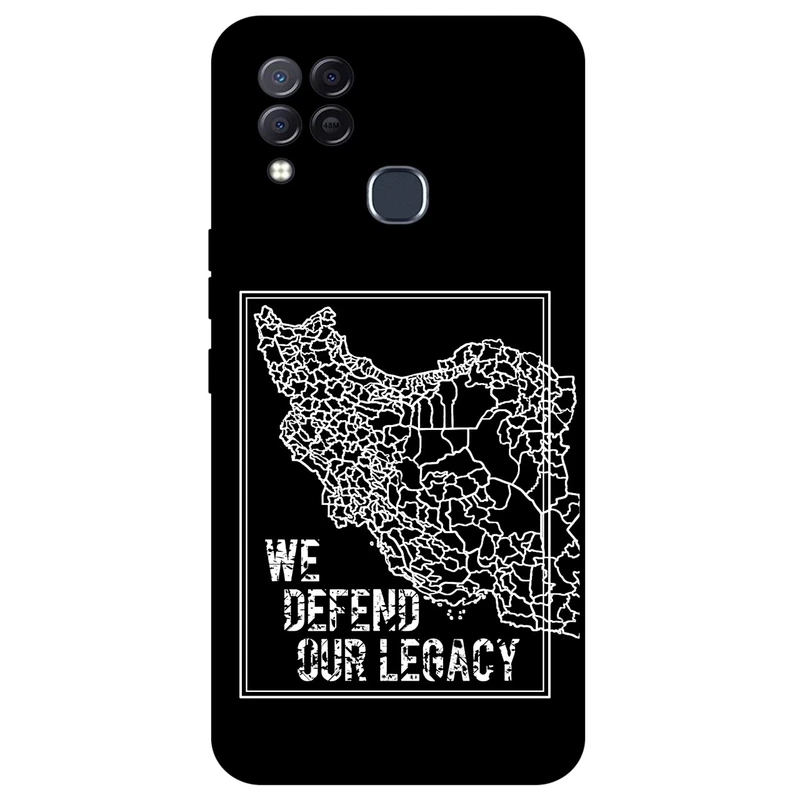 کاور مگافون طرح ایران مدل 1886 مناسب برای گوشی موبایل اینفینیکس Note 10 Pro / Note 10 Pro NFC