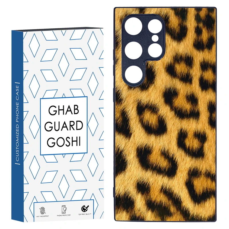 کاور قاب گارد گوشی طرح پلنگی کد TPU-074 مناسب برای گوشی موبایل سامسونگ Galaxy S24 ULTRA