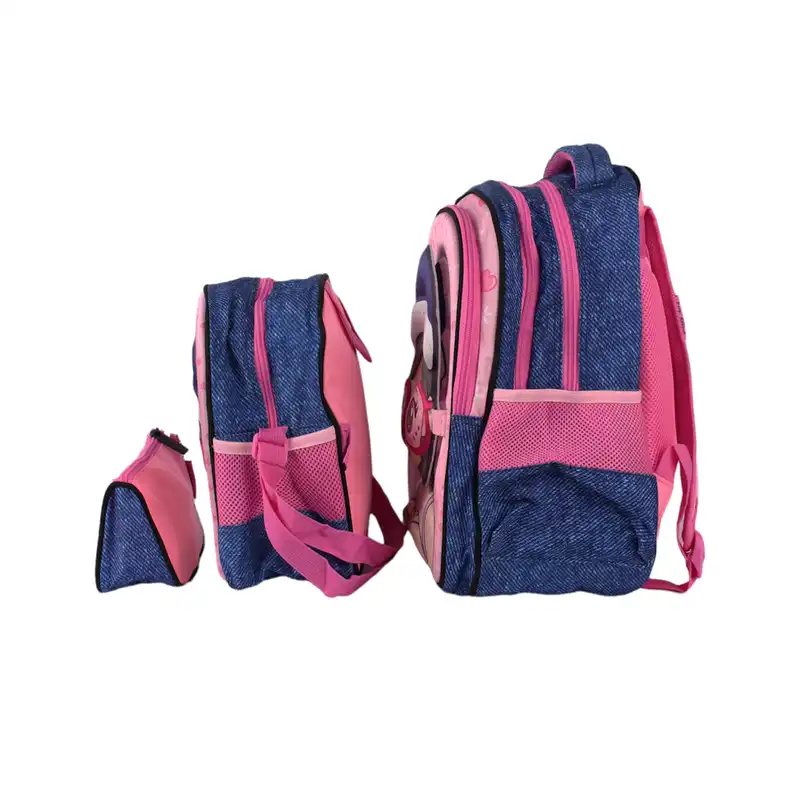 کوله پشتی گلاسی برد مدل 2361به همراه کیف غذا و جامدادی