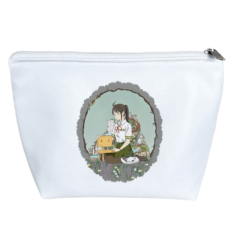 کیف لوازم آرایش دخترانه خندالو مدل انیمه سوزومه Suzume کد 3245