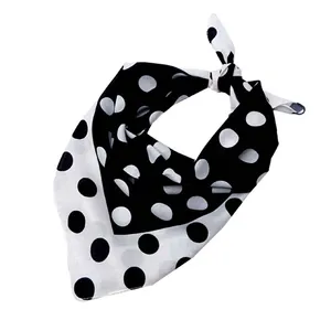 دستمال سر و گردن زنانه مدل خال خالی