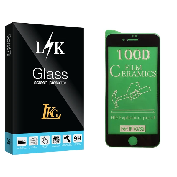 محافظ صفحه نمایش سرامیکی ال کا جی مدل LK Glass مناسب برای گوشی موبایل اپل iPhone 8
