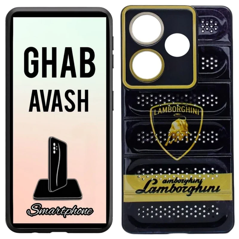 کاور قاب آوش طرح فانتزی مدل ژله ای 03 مناسب برای گوشی موبایل شیائومی REDMI 13