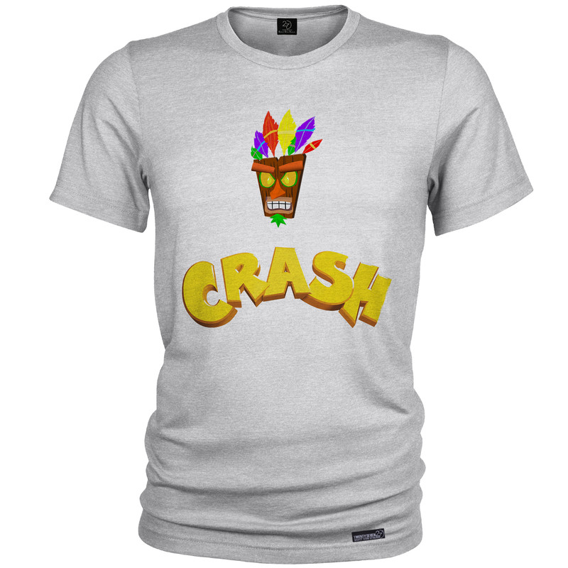 تی شرت آستین کوتاه مردانه 27 مدل Crash Leader کد MH1418