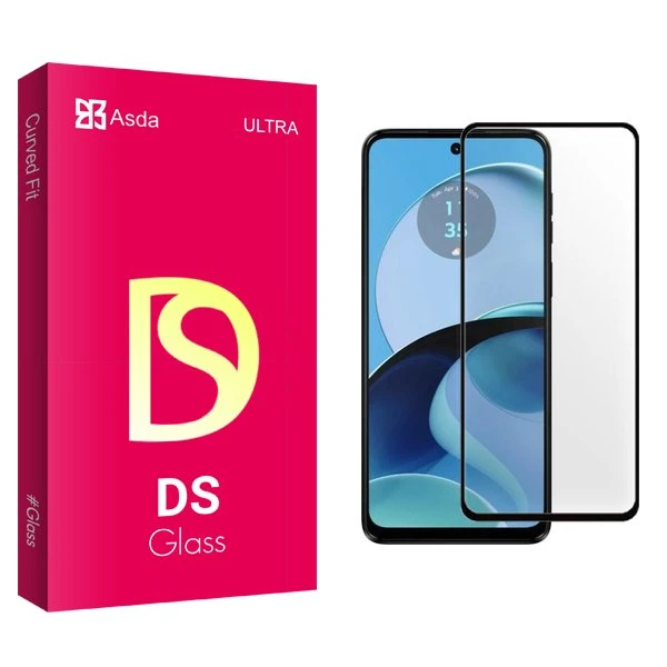 محافظ صفحه نمایش شیشه ای آسدا مدل DS مناسب برای گوشی موبایل موتورولا Moto G14