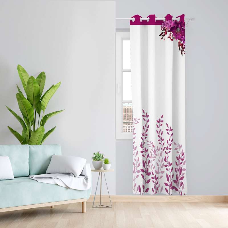 پرده مدل  مخمل پانچی کد 1057 سایز 140x200 سانتی متر