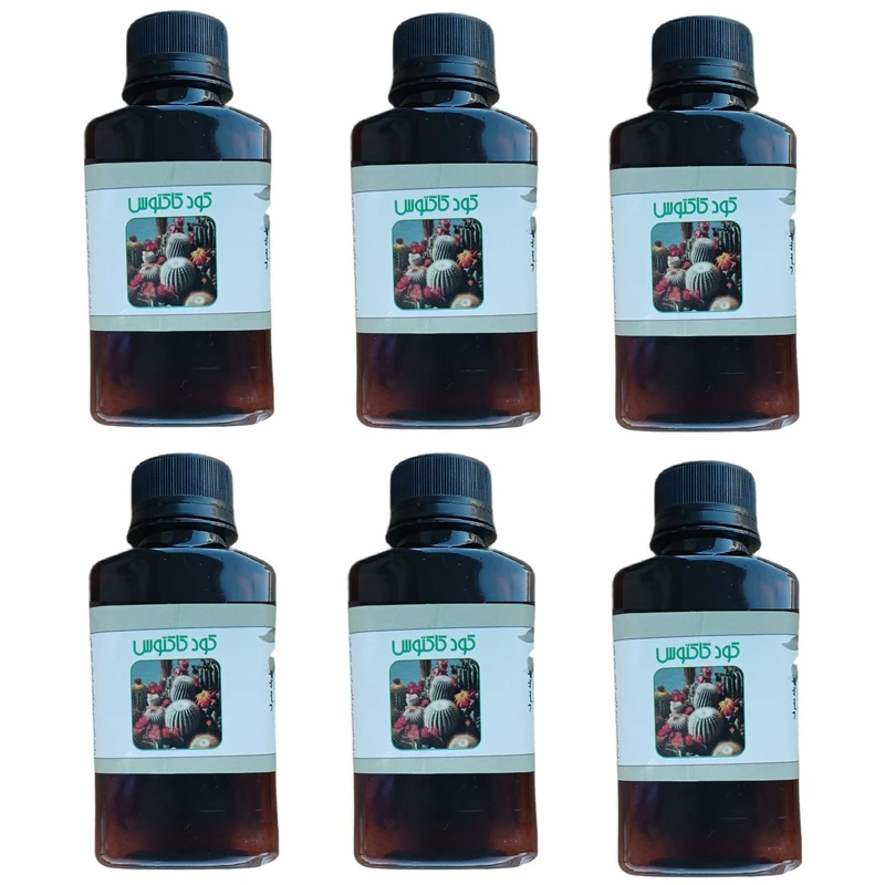 کود مایع کاکتوس مدل life drop حجم 110 میلی لیتر بسته 6 عددی