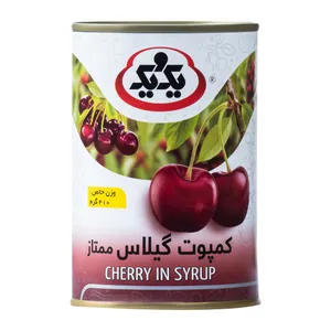 کمپوت گیلاس یک و یک - 370 گرم