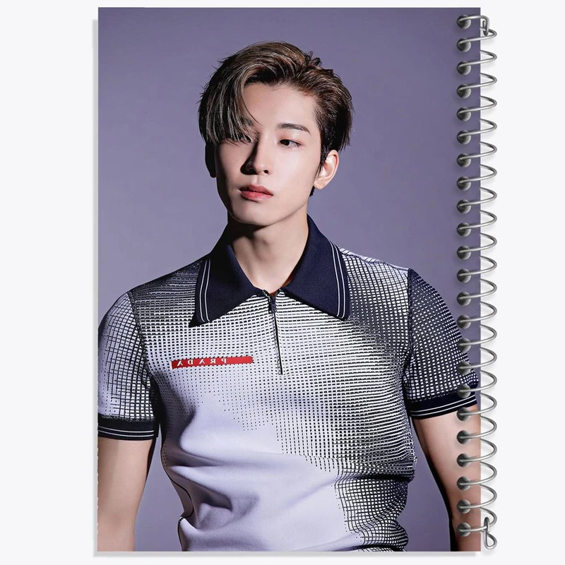 دفتر نقاشی 50 برگ خندالو مدل ونوو گروه سونتین Seventeen کد 21644