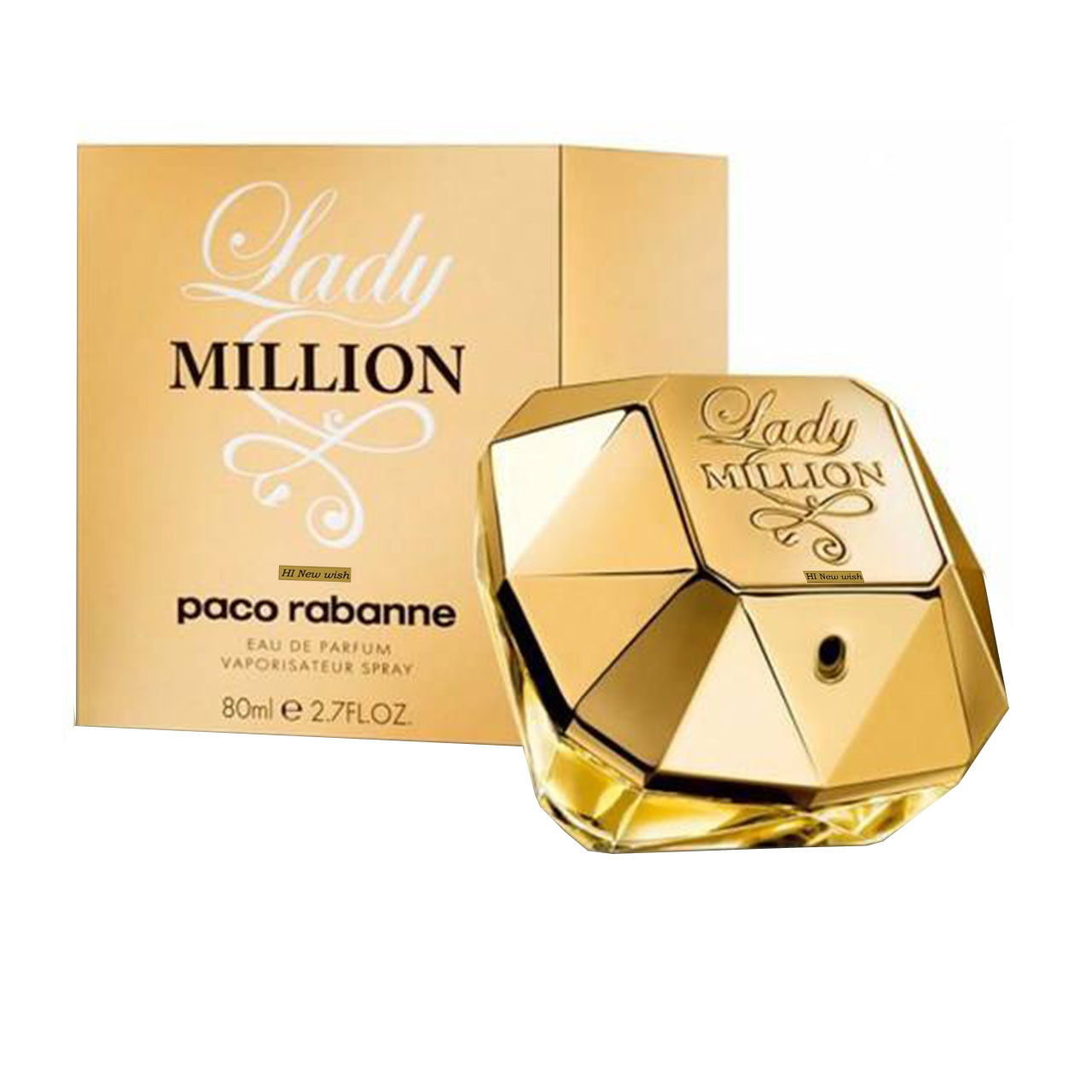 ادو پرفیوم زنانه های نیوویش مدل Lady Million حجم 80 میلی لیتر