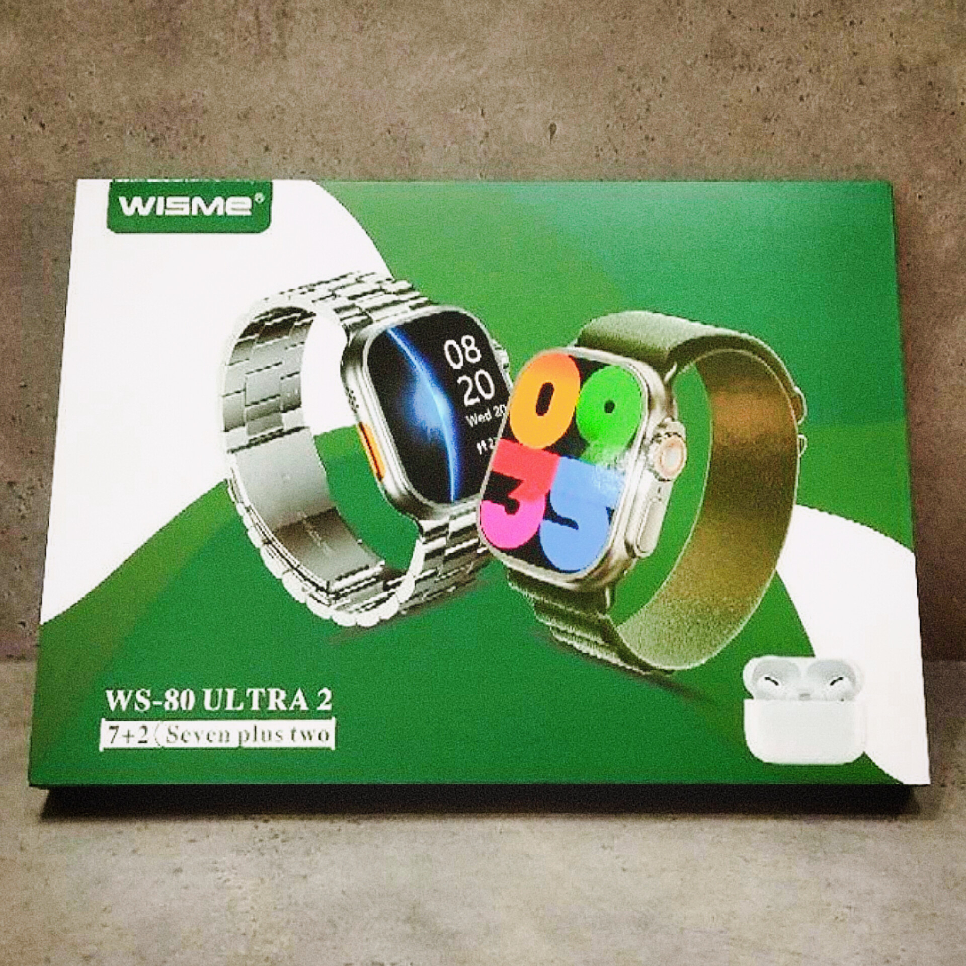 بهترین قیمت ساعت هوشمند ویسمی مدل WS-80 ULTRA2 خرید و فروش ساعت و مچ بند هوشمند ارزان در سراسر تهران