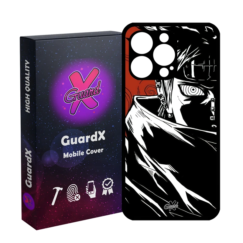 کاور گارد ایکس طرح Pain Anime مدل Glass10551 مناسب برای گوشی موبایل اپل iPhone 13 Pro
