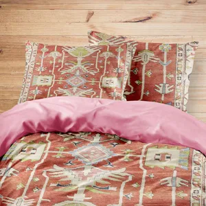 سرویس روتختی مدوپد طرح فرش هریس مدل C-Heris25 یک نفره 4 تکه