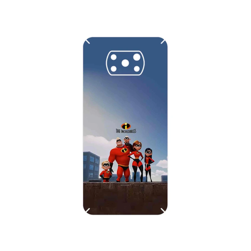 برچسب پوششی ماهوت مدل The Incredibles مناسب برای گوشی موبایل شیائومی Poco X3 NFC
