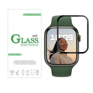 محافظ صفحه نمایش شیلد گلس مدل PMMA مناسب برای اپل واچ Series 7 Aluminum 41mm