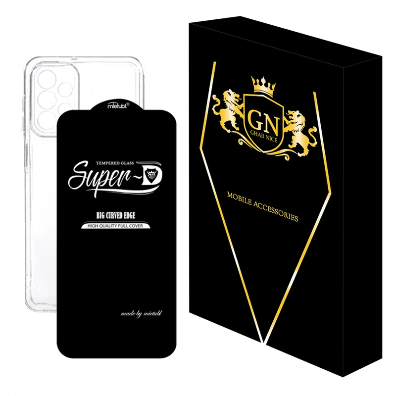 کاور قاب نایس مدل 2SDJ مناسب برای گوشی موبایل سامسونگ Galaxy A53 5G به همراه محافظ صفحه نمایش