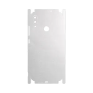 MAHOOT Metallic-White-FullSkin Cover Sticker for Motorola Moto E6 Plus