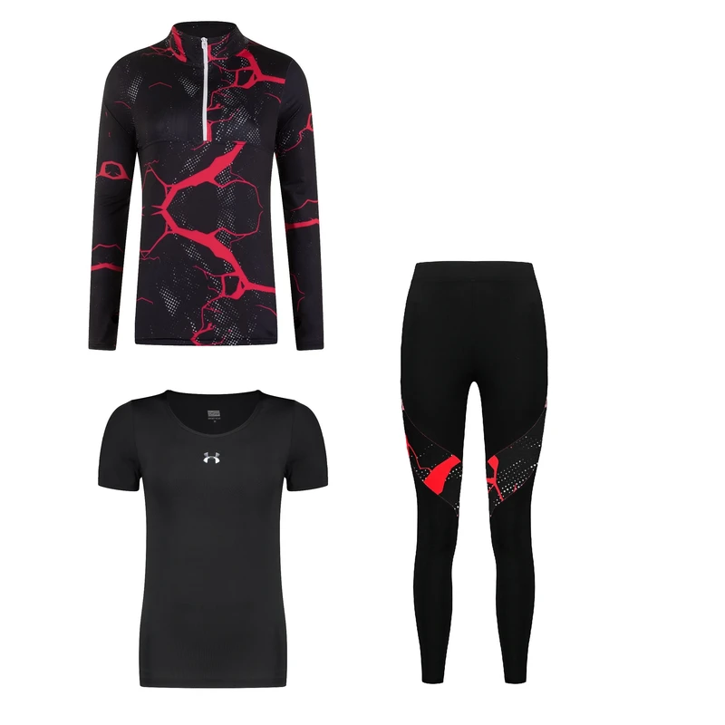 ست سه تکه لباس ورزشی زنانه مدل 1401-7101-376