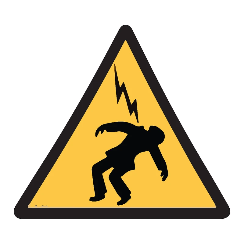 برچسب لپ تاپ پویا مارکت طرح خطر صاعقه کد 495