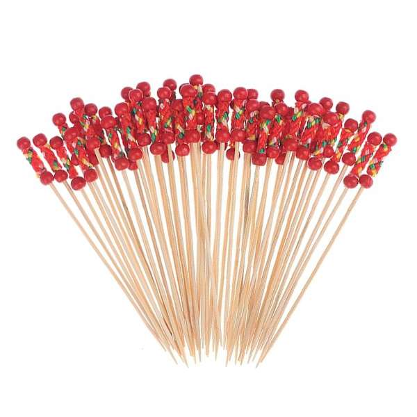 خلال تزیین غذا مدل مهره و بافت کد a01 بسته 100 عددی