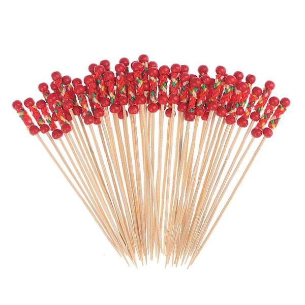 خلال تزیین غذا مدل مهره و بافت کد a01 بسته 100 عددی