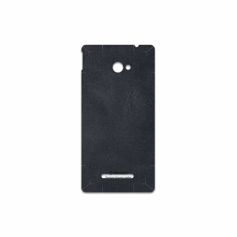برچسب پوششی ماهوت مدل Graphite Buffalo Leather مناسب برای گوشی موبایل اچ تی سی 8X