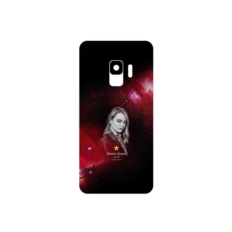 برچسب پوششی ماهوت مدل Emma Stone مناسب برای گوشی موبایل سامسونگ Galaxy S9