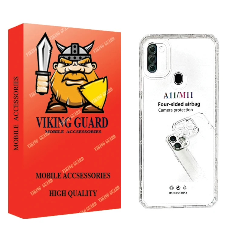 کاور وایکینگ گارد مدل ژله ای مناسب برای گوشی موبایل سامسونگ Galaxy M11