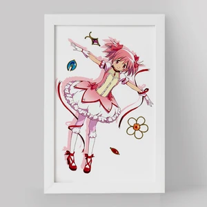 تابلو خندالو مدل مادوکا کانام انیمه مادوکا مجیکا Madoka Magica کد 18364