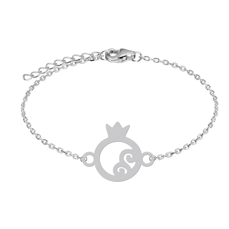 دستبند زنجیری زنانه هایکا مدل انار کد z.dh220