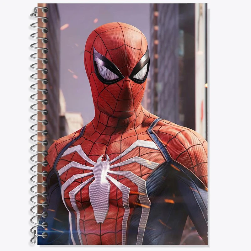 دفتر لغت 50 برگ خندالو مدل پیترپارکر مردعنکبوتی کد 30826