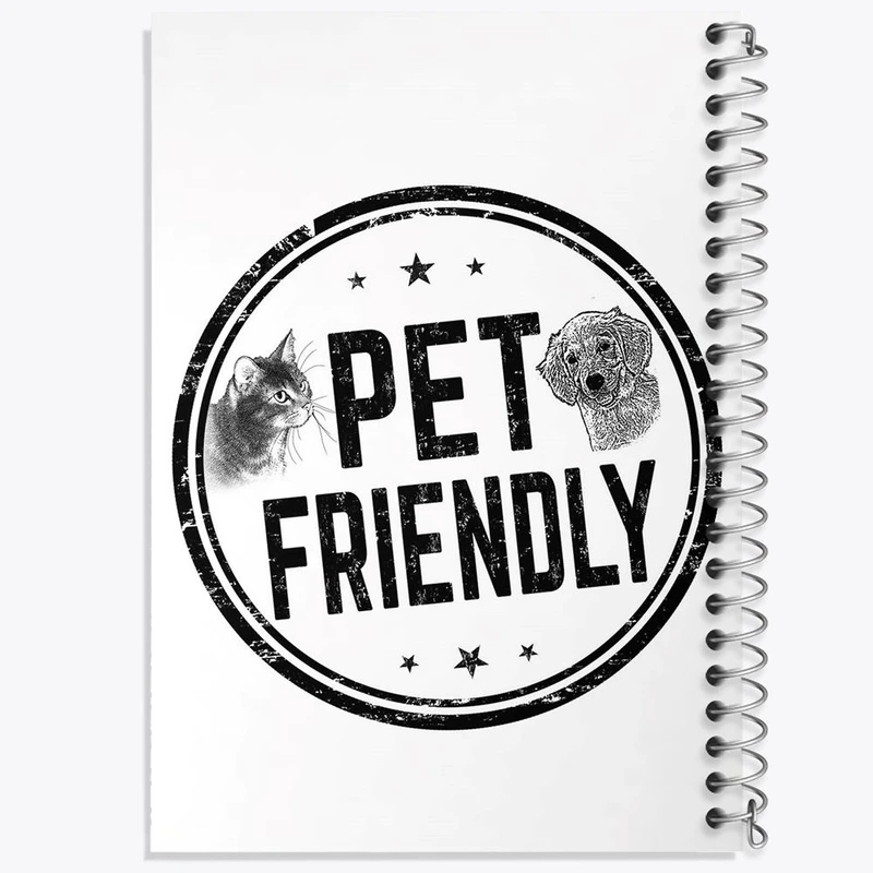 دفتر لیست خرید 50 برگ خندالو طرح حمایت از حیوانات کد 27357