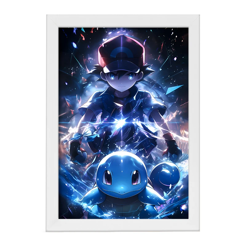 تابلو خندالو مدل انیمه پوکمون کد F9597