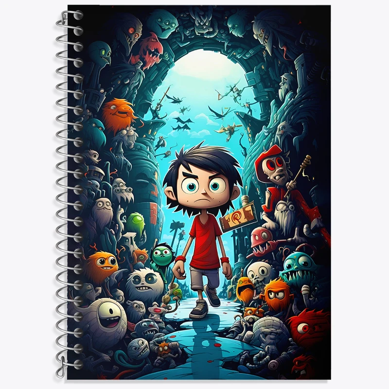 دفتر نت موسیقی 50 برگ خندالو طرح پسرانه کد N5799