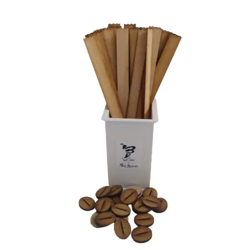 فیتیله شمع بی مدل سلولزی بسته 20 عددی