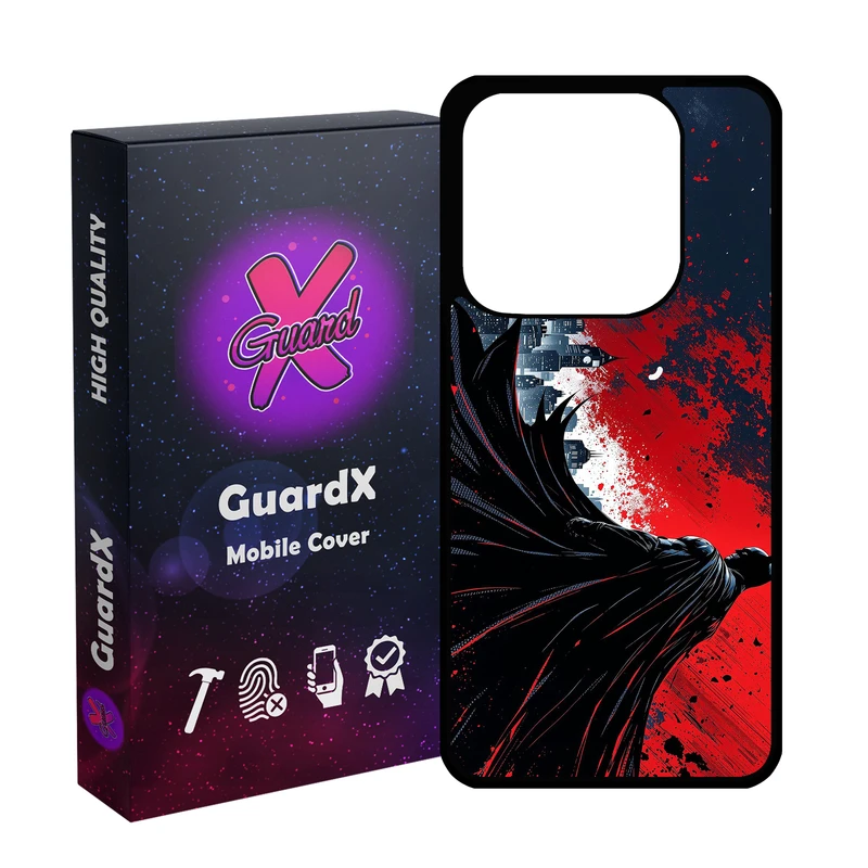 کاور گارد ایکس طرح Batman مدل 11087 مناسب برای گوشی موبایل شیائومی Redmi Note 14 4G