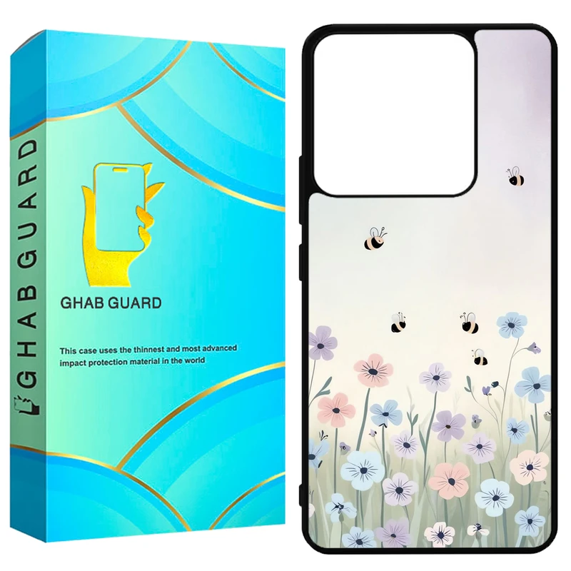 کاور قاب گارد طرح گل مدل G14S مناسب برای گوشی موبایل شیائومی Redmi Note 14S 4G