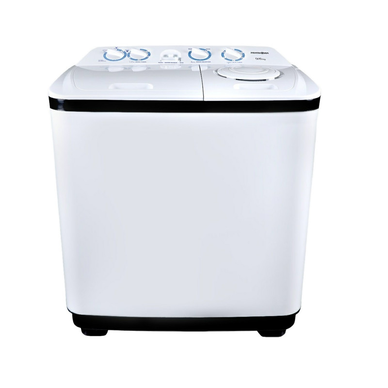 ماشین لباسشویی دو قلو 9.6 کیلوگرم نیمه-اتوماتیک پاکشوما مدل NA9