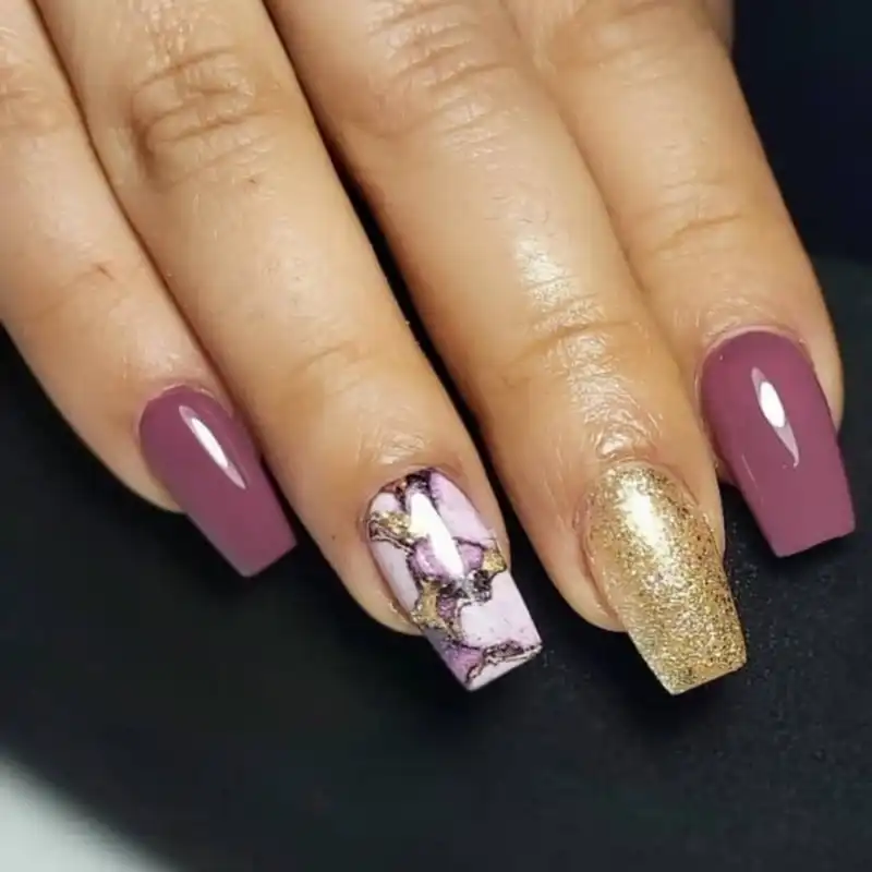 برچسب لنز ناخن رویاسنتر مدل 055 مجموعه 2 عددی