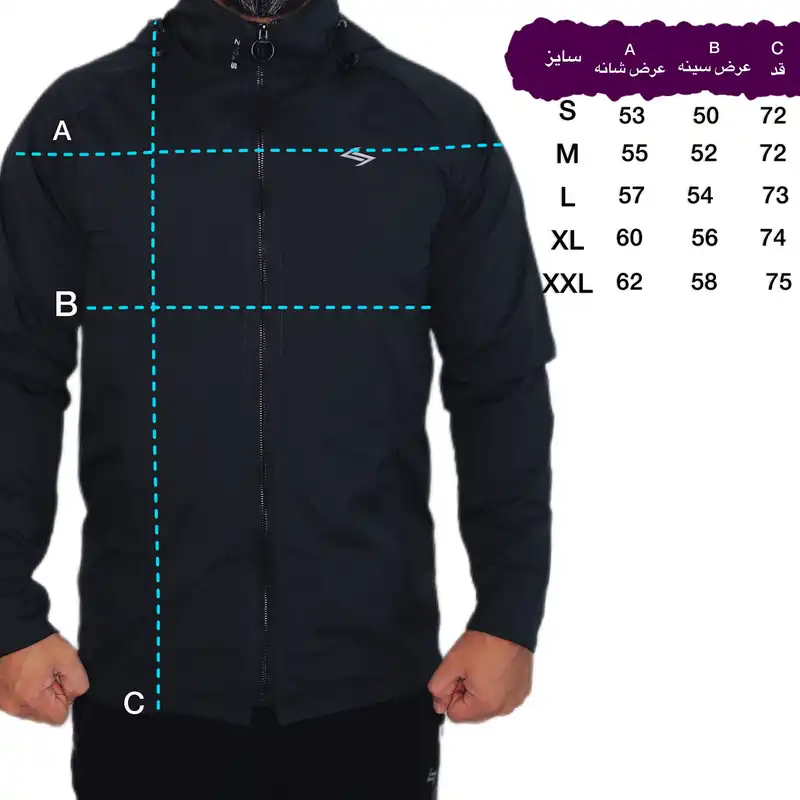 کاپشن ورزشی مردانه مدل گورتکس ضد آب استولز