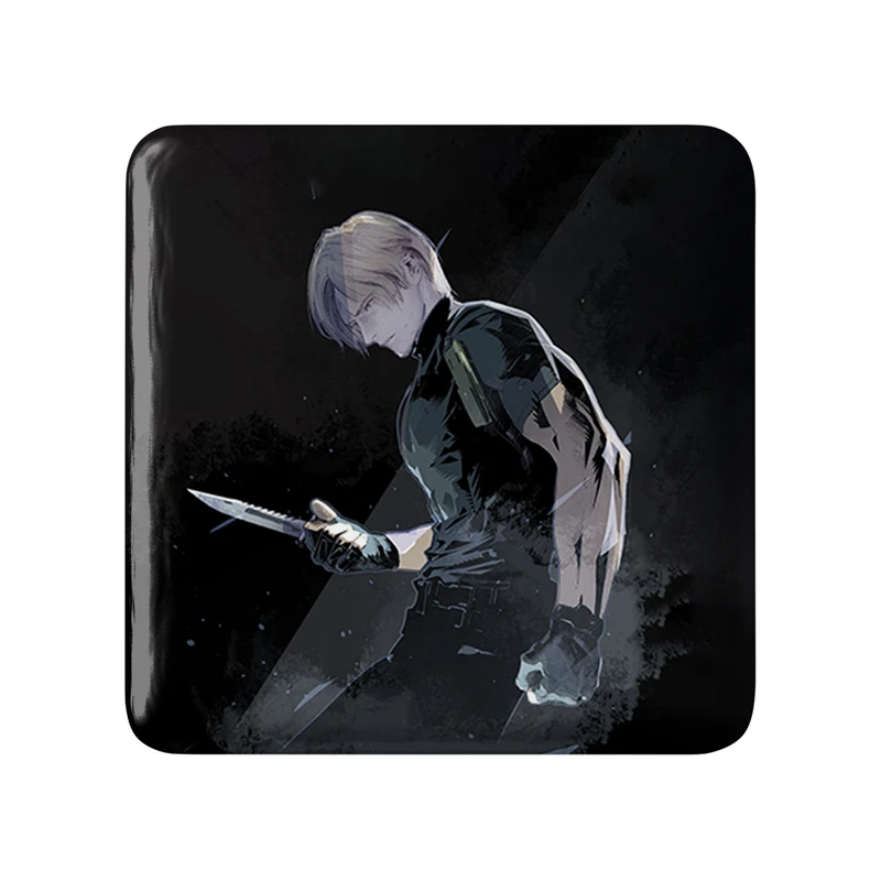 پیکسل خندالو طرح بازی رزیدنت اویل (Resident Evil) مدل مربعی کد 31681