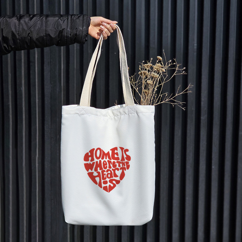 ساک خرید خندالو مدل خونه اونجاست که قلبته کد 9467