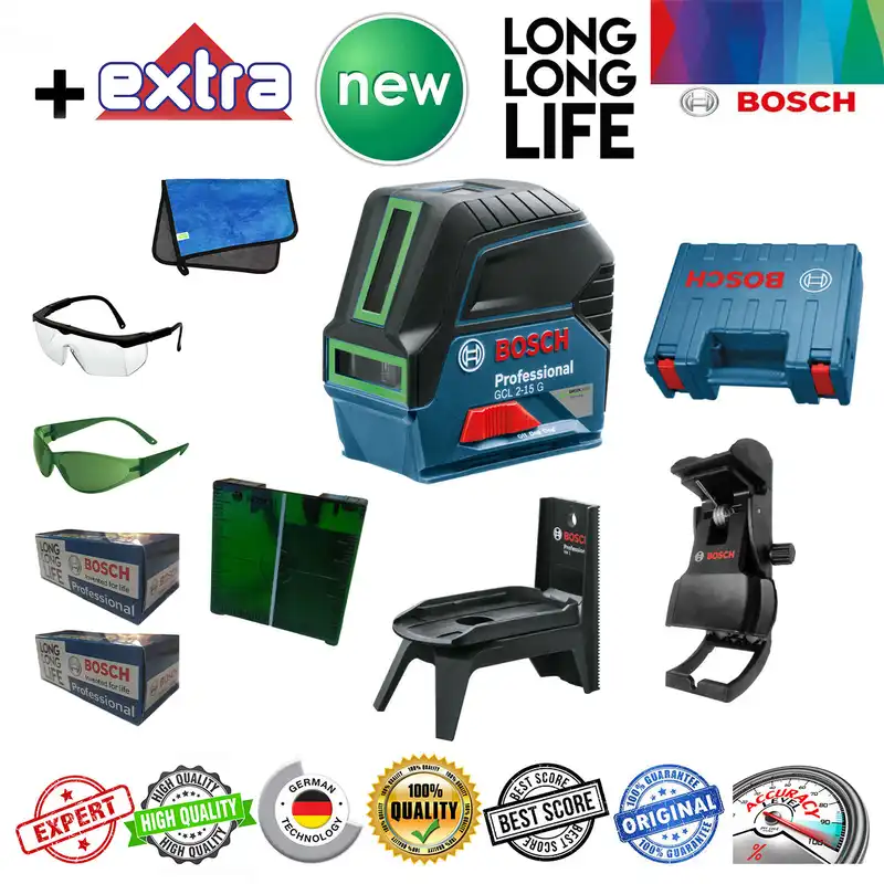 تراز لیزری بوش مدل GCL 2 - 15 G