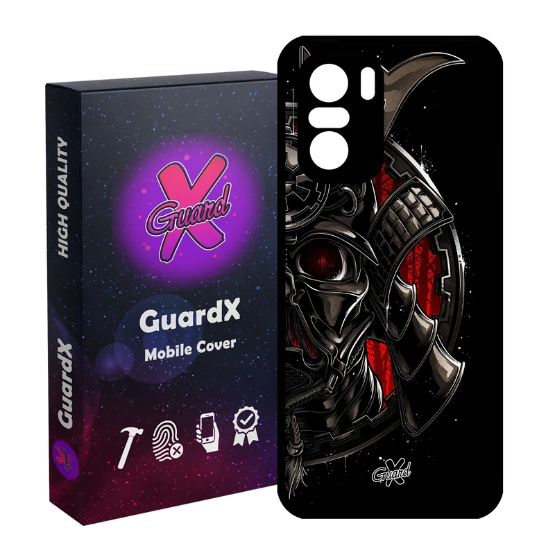 کاور گارد ایکس طرح Samurai مدل Glass10119 مناسب برای گوشی موبایل شیائومی Poco F3/MI 11X/MI 11X Pro/Redmi K40/K40 Pro