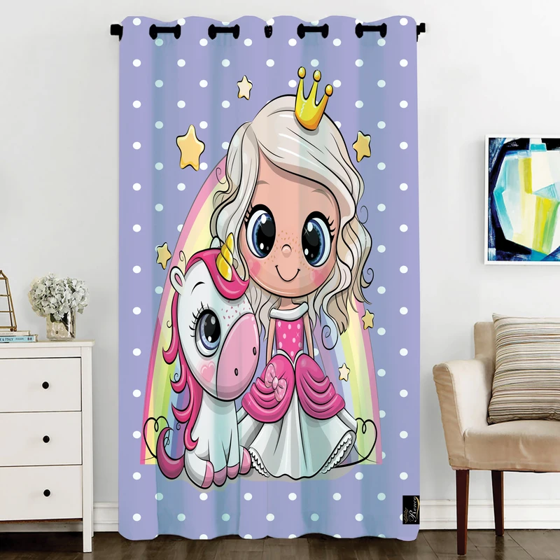 پرده رنس مدل C6-50616 سایز 270x140 سانتی‌متر