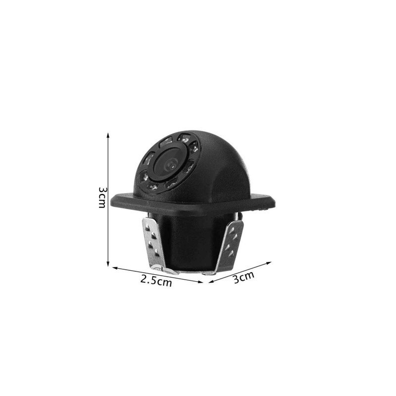 دوربین دنده عقب خودرو مدل بالا پلاکی کد 8LED