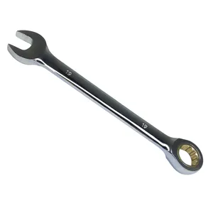 آچار یکسر تخت و یکسر رینگی جغجغه ای مدل IOP-19 سایز 19 میلی متر