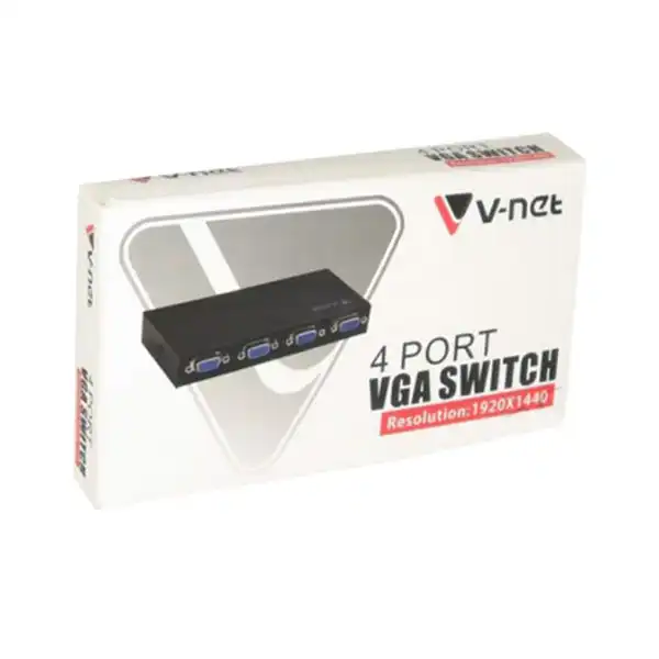 سوییچ چهار پورت VGA  وی نت مدل V811