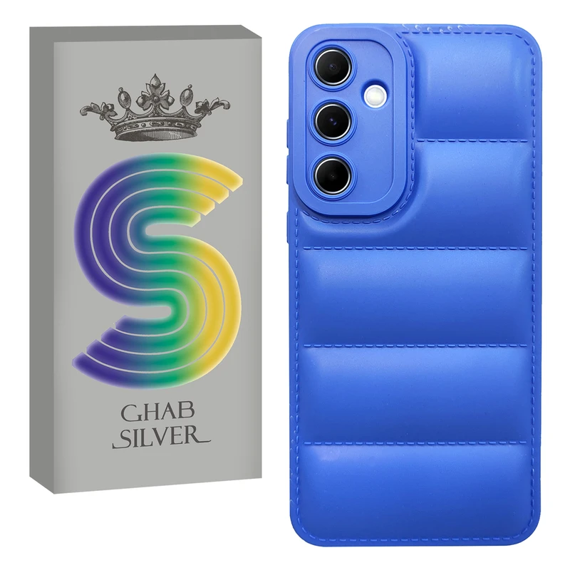 کاور قاب سیلور مدل پافری مناسب برای گوشی موبایل سامسونگ Galaxy A55